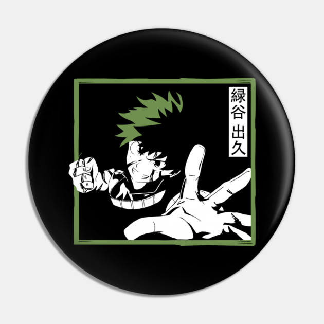 Deku – The Future Number One Hero Pin by Otaku Vibes