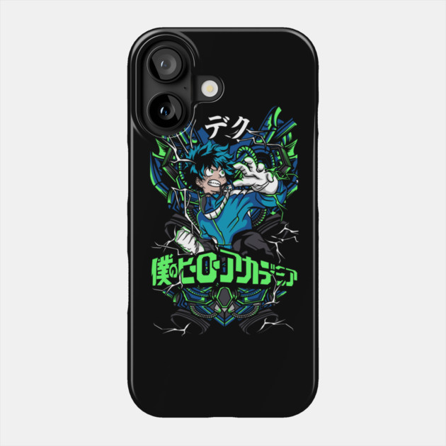 Deku – The Successor of One for All Phone Case by Otaku Vibes