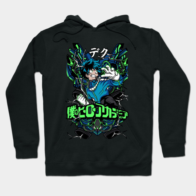 Deku – The Successor of One for All Hoodie by Otaku Vibes