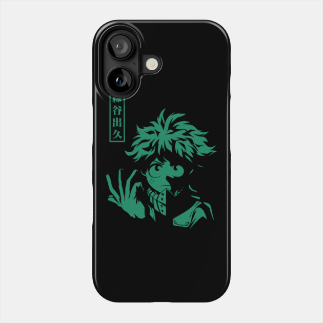 My Hero Academia: Deku, The Determined Hero Phone Case by Otaku Vibes