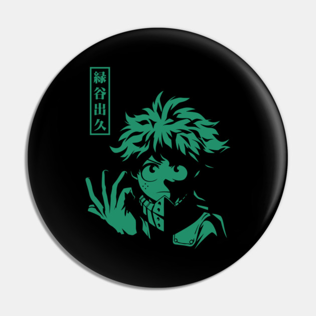 My Hero Academia: Deku, The Determined Hero Pin by Otaku Vibes
