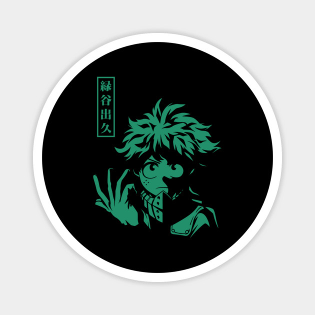 My Hero Academia: Deku, The Determined Hero Magnet by Otaku Vibes