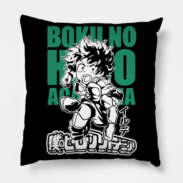 Deku – The Hero Who Never Gives Up Pillow by Otaku Vibes