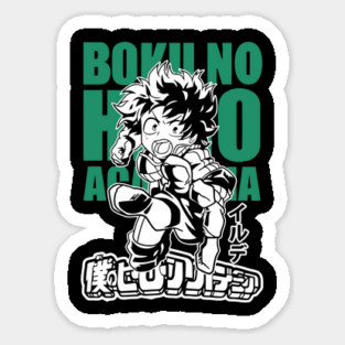 Deku – The Hero Who Never Gives Up Magnet