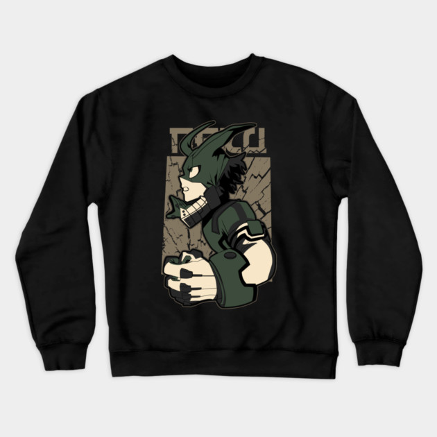 My Hero Academia: Deku, The Green-Haired Prodigy Crewneck Sweatshirt by Otaku Vibes