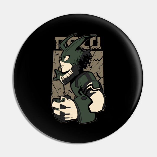 My Hero Academia: Deku, The Green-Haired Prodigy Pin by Otaku Vibes
