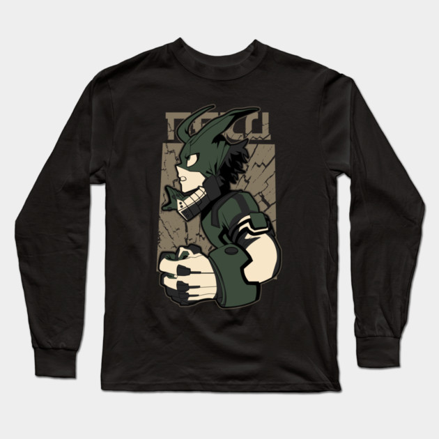 My Hero Academia: Deku, The Green-Haired Prodigy Long Sleeve T-Shirt by Otaku Vibes