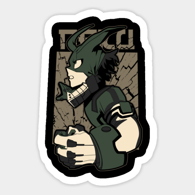 My Hero Academia: Deku, The Green-Haired Prodigy Magnet by Otaku Vibes