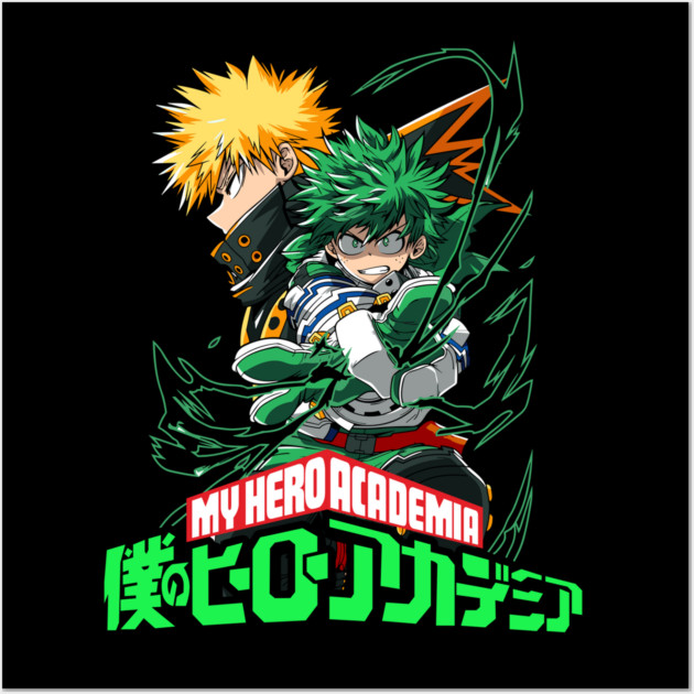 My Hero Academia: Deku’s Path to Greatness Wall Art by Otaku Vibes