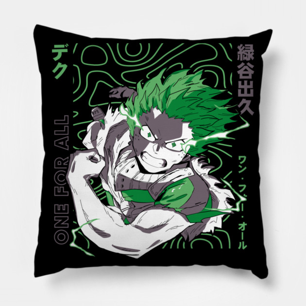 Deku – The Young Hero Pillow by Otaku Vibes