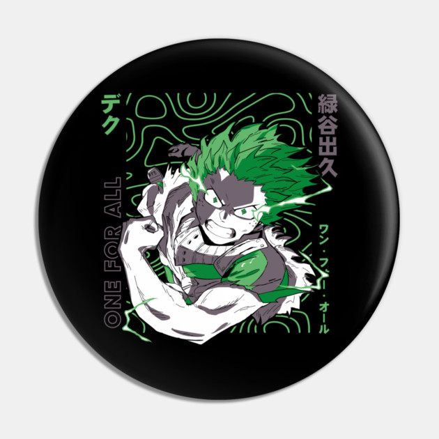 Deku – The Young Hero Pin by Otaku Vibes