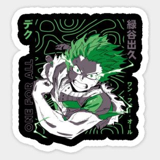 Deku – The Young Hero Sticker