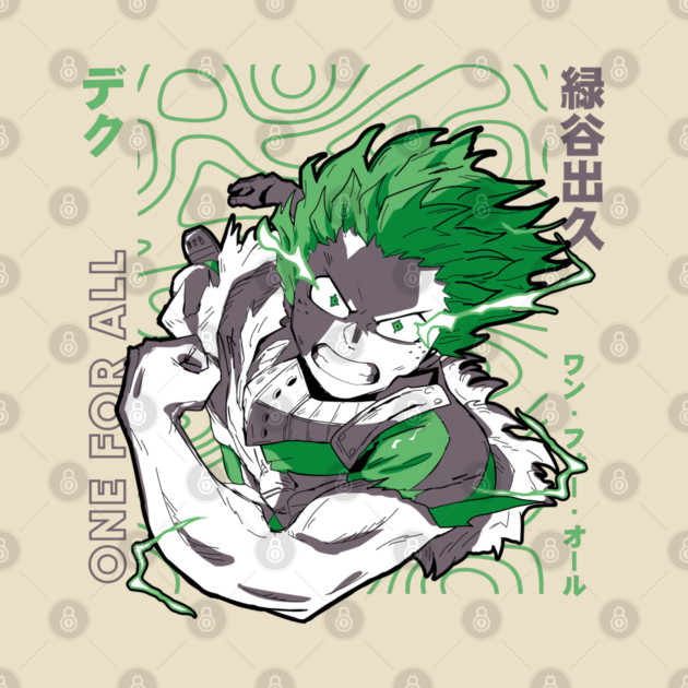 Deku – The Young Hero by Otaku Vibes