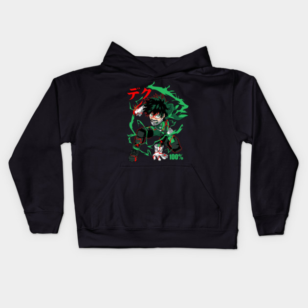 Deku – The Unstoppable One for All Successor Kids Hoodie by Otaku Vibes