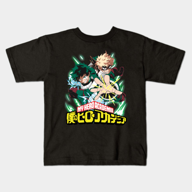 My Hero Academia: Deku’s Explosive Strength Kids T-Shirt by Otaku Vibes
