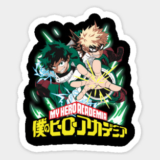 My Hero Academia: Deku’s Explosive Strength Sticker