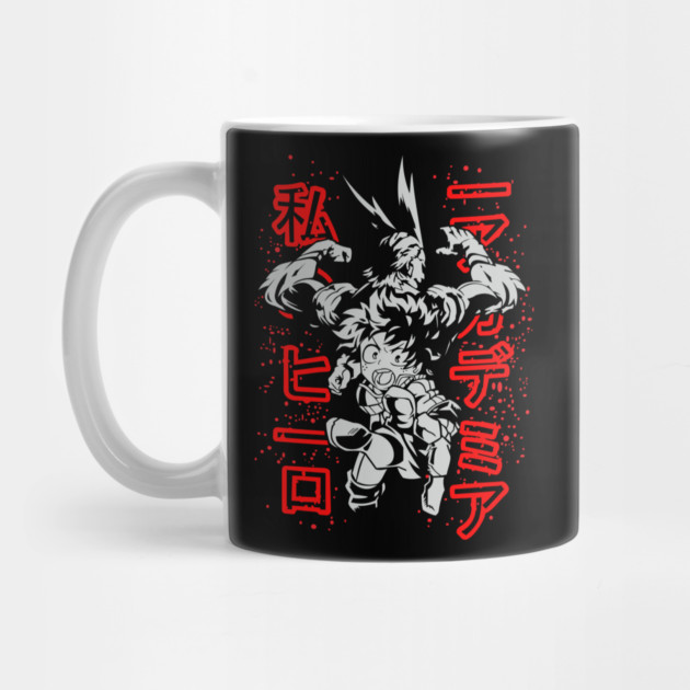 Midoriya and All Might - My Hero Academia by Otaku Vibes