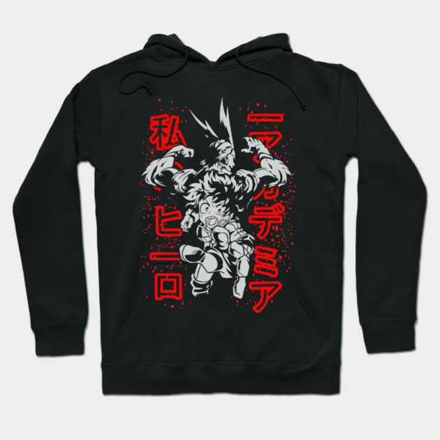 Midoriya and All Might - My Hero Academia Hoodie by Otaku Vibes