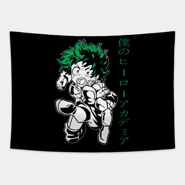 My Hero Academia: Midoriya, The Future Pro Hero Tapestry by Otaku Vibes
