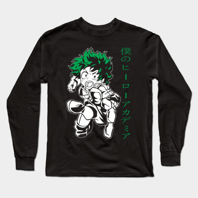 My Hero Academia: Midoriya, The Future Pro Hero Long Sleeve T-Shirt by Otaku Vibes