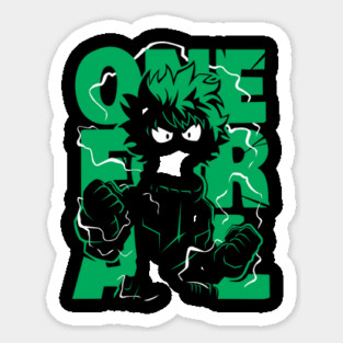 Midoriya – The Hero Who Never Gives Up Sticker