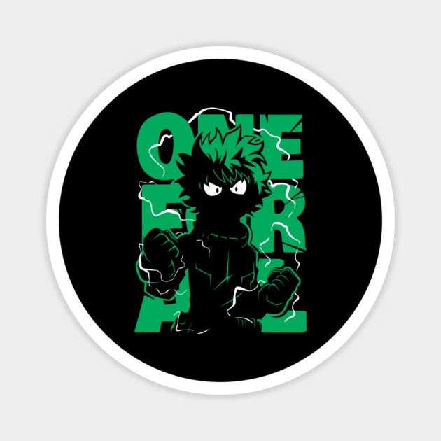 Midoriya – The Hero Who Never Gives Up Magnet by Otaku Vibes