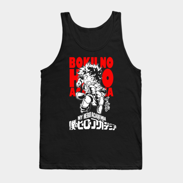 My Hero Academia: Midoriya’s Path to Number One Tank Top by Otaku Vibes