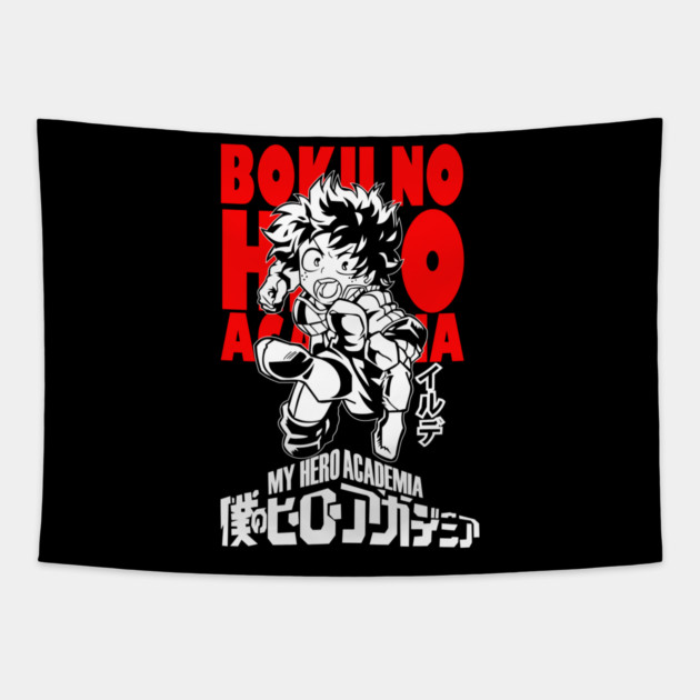 My Hero Academia: Midoriya’s Path to Number One Tapestry by Otaku Vibes