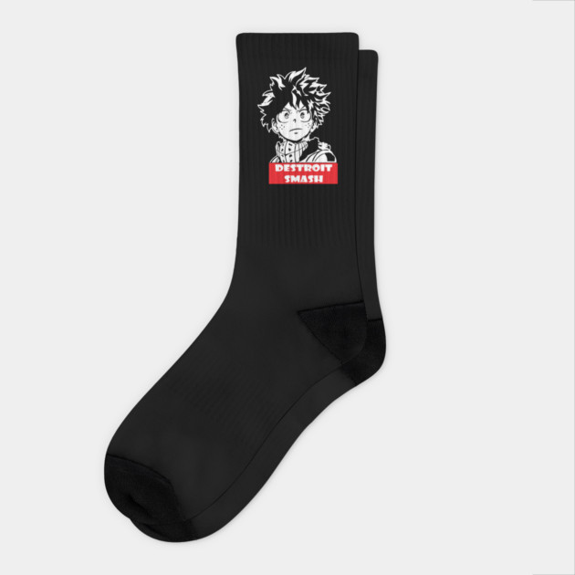 Izuku Midoriya – The Next Symbol of Peace Socks by Otaku Vibes