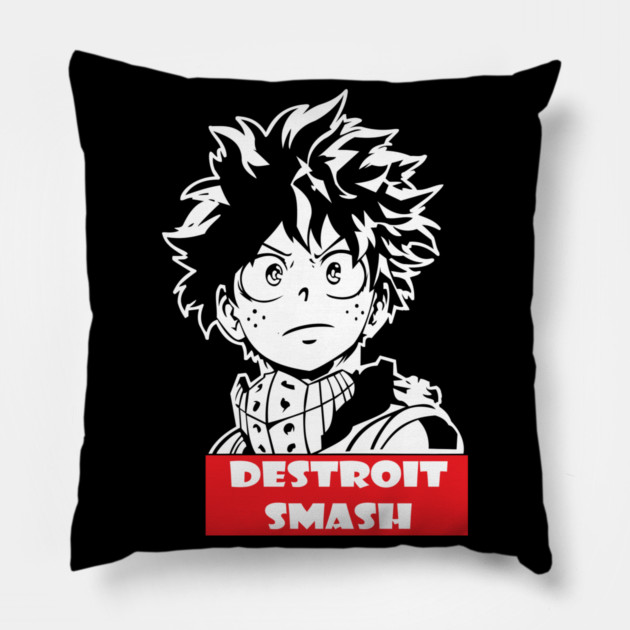 Izuku Midoriya – The Next Symbol of Peace Pillow by Otaku Vibes