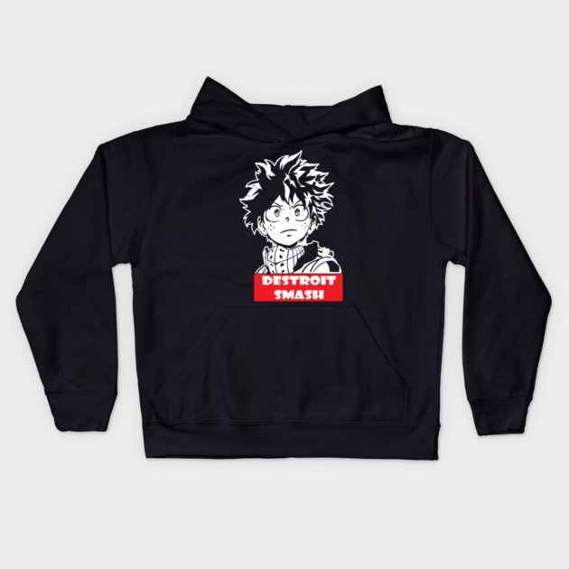 Izuku Midoriya – The Next Symbol of Peace Kids Hoodie by Otaku Vibes