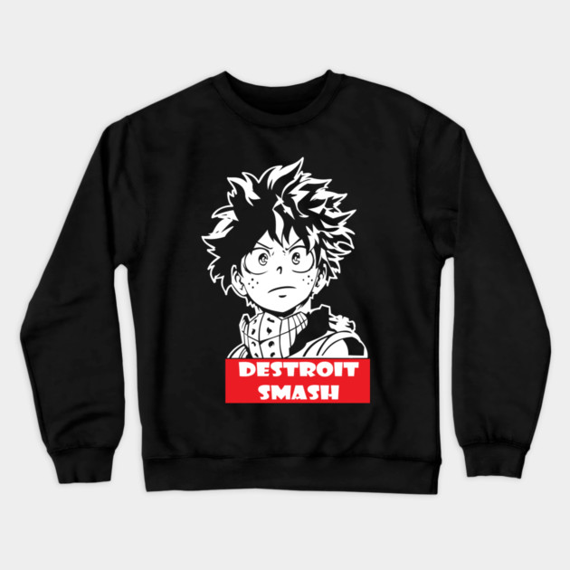 Izuku Midoriya – The Next Symbol of Peace Crewneck Sweatshirt by Otaku Vibes