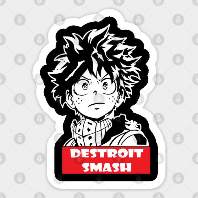 Izuku Midoriya – The Next Symbol of Peace Sticker by Otaku Vibes