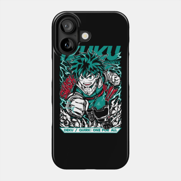 My Hero Academia: Midoriya’s Heroic Evolution Phone Case by Otaku Vibes
