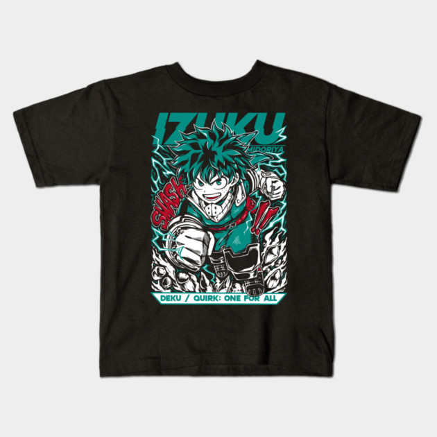 My Hero Academia: Midoriya’s Heroic Evolution Kids T-Shirt by Otaku Vibes