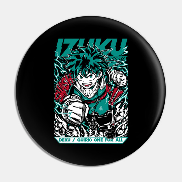 My Hero Academia: Midoriya’s Heroic Evolution Pin by Otaku Vibes