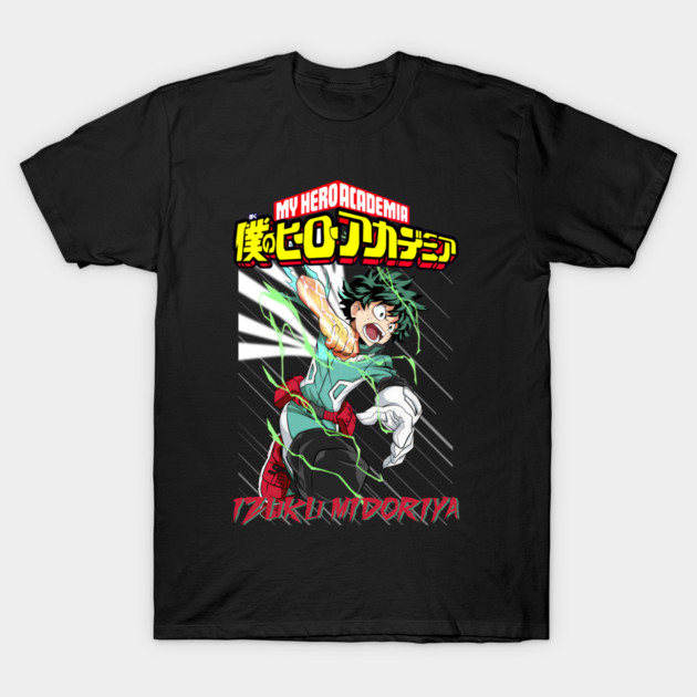 Midoriya – The Young Hero of UA High T-Shirt by Otaku Vibes