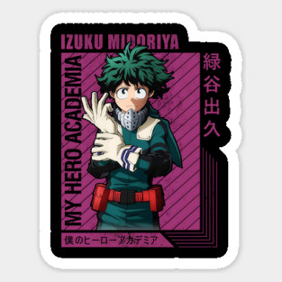 My Hero Academia: Midoriya’s Journey to Greatness Magnet
