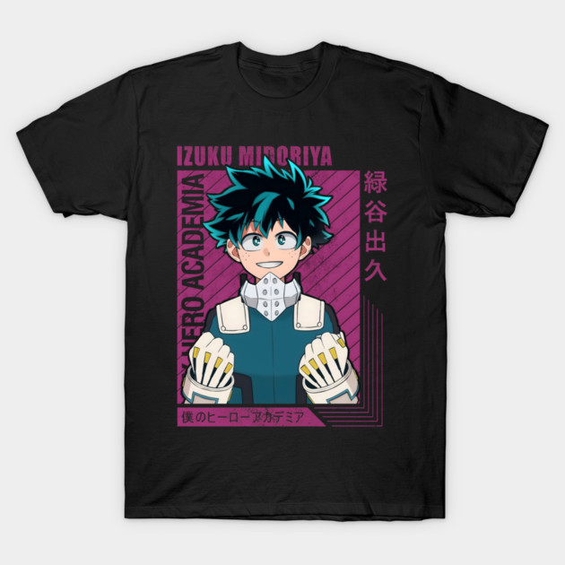 Izuku Midoriya – The Boy Who Became a Hero T-Shirt by Otaku Vibes