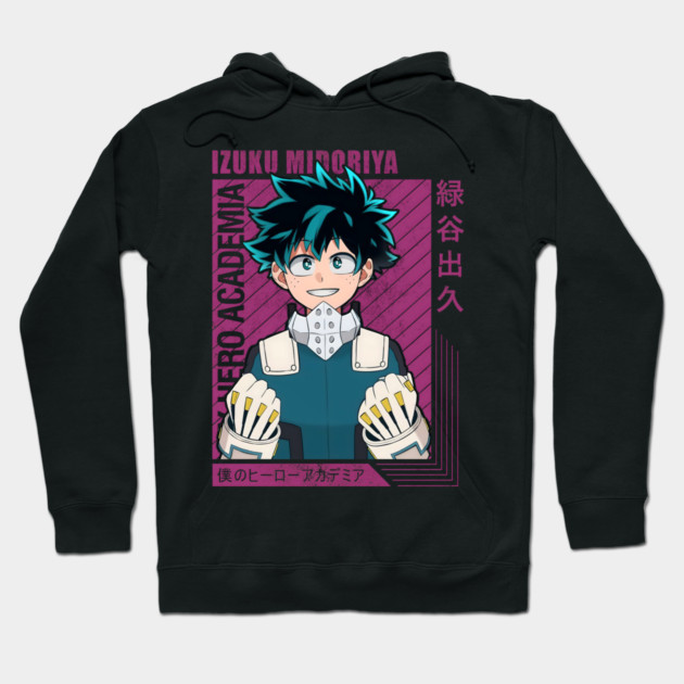 Izuku Midoriya – The Boy Who Became a Hero Hoodie by Otaku Vibes
