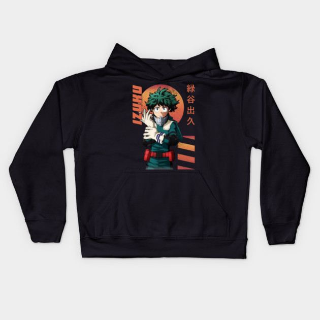 My Hero Academia: Midoriya, The Ultimate Successor Kids Hoodie by Otaku Vibes