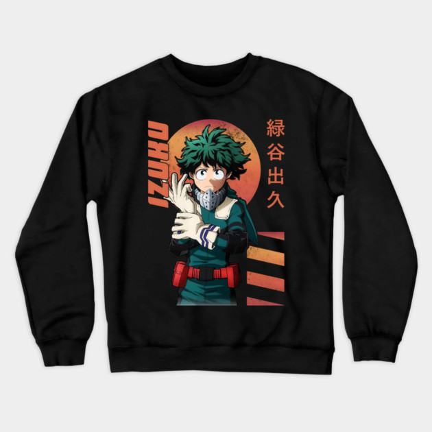 My Hero Academia: Midoriya, The Ultimate Successor Crewneck Sweatshirt by Otaku Vibes