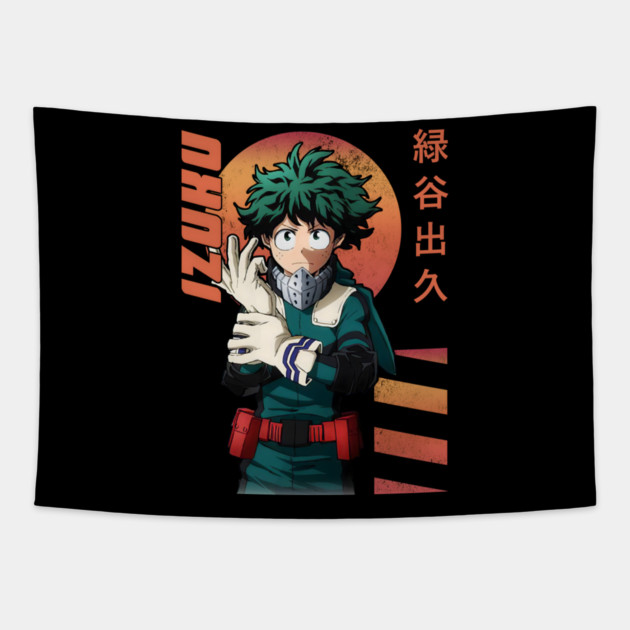 My Hero Academia: Midoriya, The Ultimate Successor Tapestry by Otaku Vibes