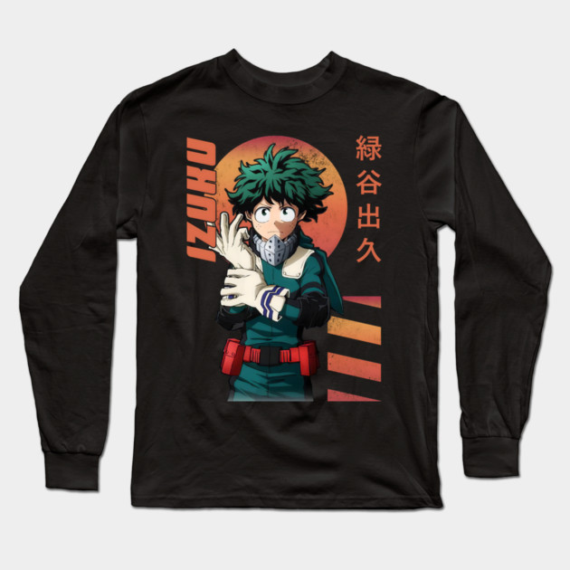 My Hero Academia: Midoriya, The Ultimate Successor Long Sleeve T-Shirt by Otaku Vibes