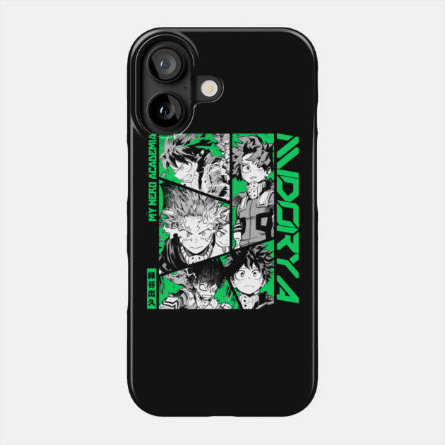 Midoriya – The Rising Star of My Hero Academia Phone Case by Otaku Vibes