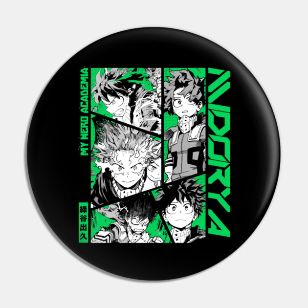 Midoriya – The Rising Star of My Hero Academia Pin by Otaku Vibes