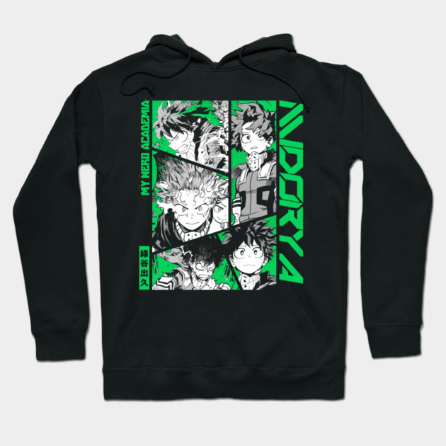 Midoriya – The Rising Star of My Hero Academia Hoodie by Otaku Vibes