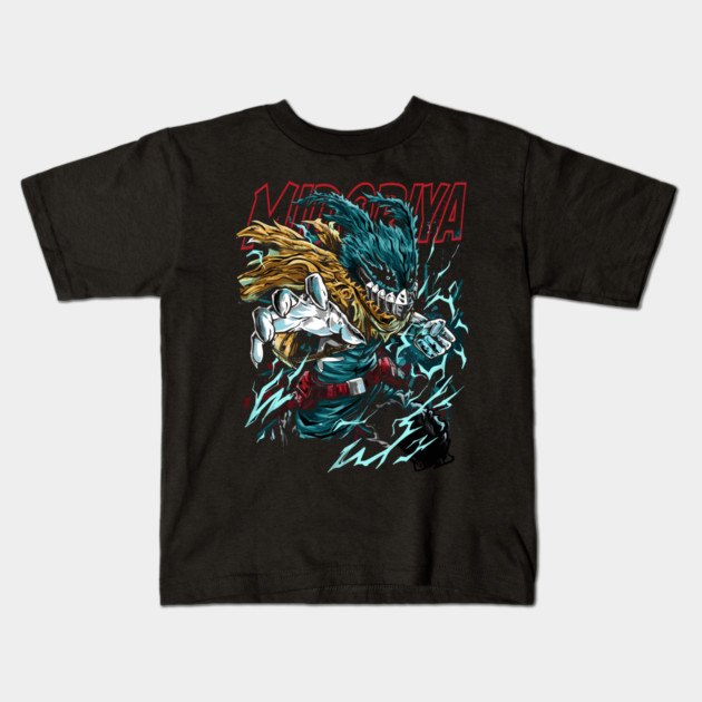 My Hero Academia: Midoriya’s One for All Power Kids T-Shirt by Otaku Vibes