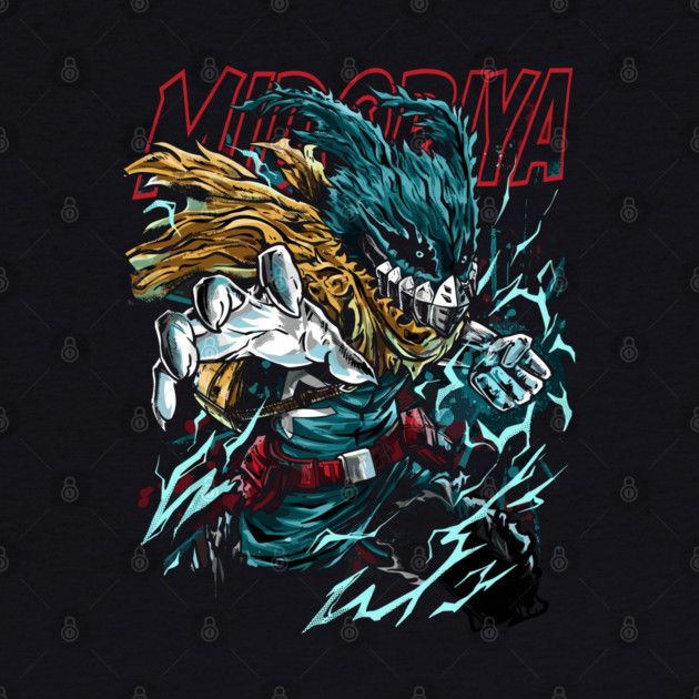 My Hero Academia: Midoriya’s One for All Power by Otaku Vibes