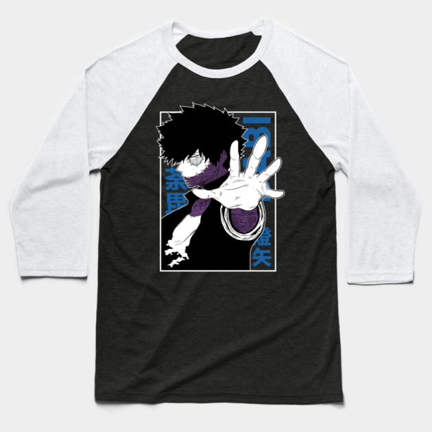 Dabi | MHA The Villain Baseball T-Shirt by Otaku Vibes